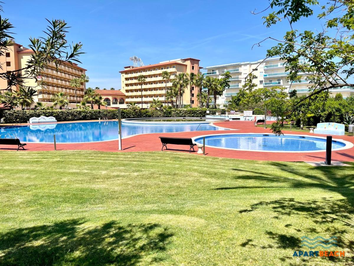 Apartbeach Los Juncos Residencial Piscinas Y Petanca La Pineda Extérieur photo