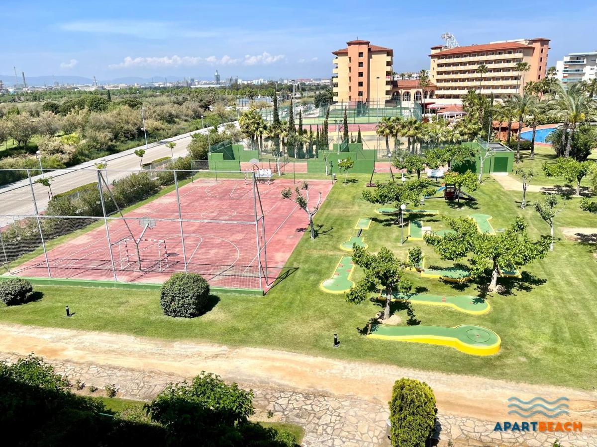 Apartbeach Los Juncos Residencial Piscinas Y Petanca La Pineda Extérieur photo