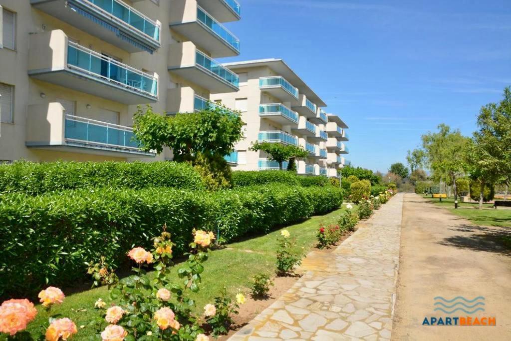 Apartbeach Los Juncos Residencial Piscinas Y Petanca La Pineda Extérieur photo