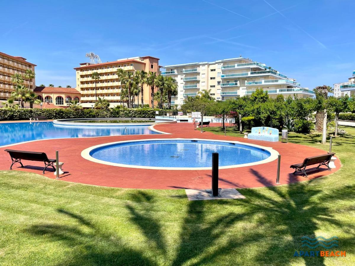 Apartbeach Los Juncos Residencial Piscinas Y Petanca La Pineda Extérieur photo