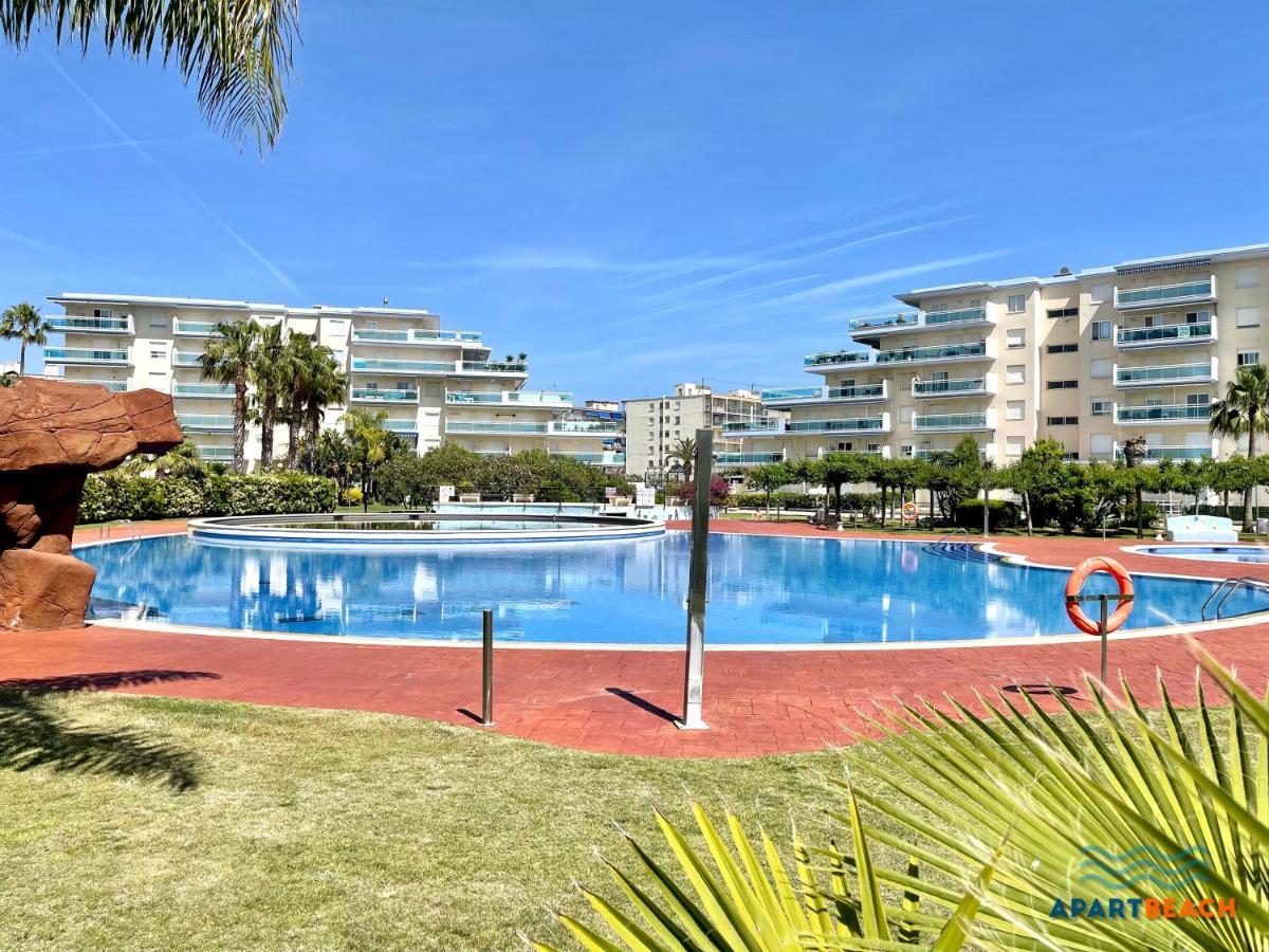 Apartbeach Los Juncos Residencial Piscinas Y Petanca La Pineda Extérieur photo