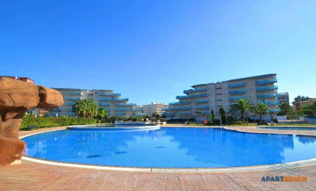 Apartbeach Los Juncos Residencial Piscinas Y Petanca La Pineda Extérieur photo